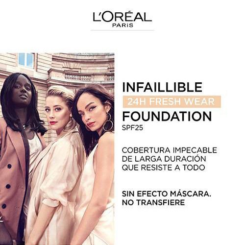 Infalible 24h Fresh Wear Base De Maquillaje Loreal Paris 01 Cobertura Impecable Complementary 1 V2